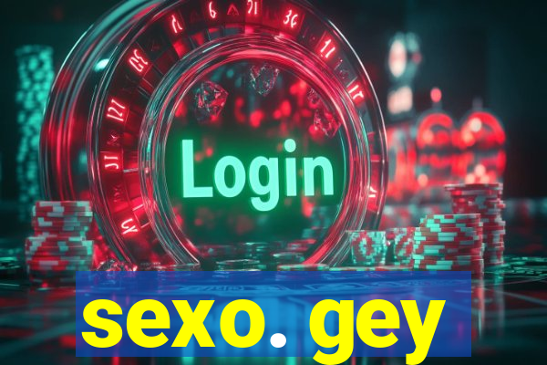 sexo. gey